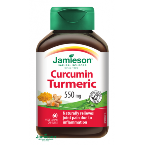 JAMIESON Сurсumin - Turmeric 550 mg 60 cps